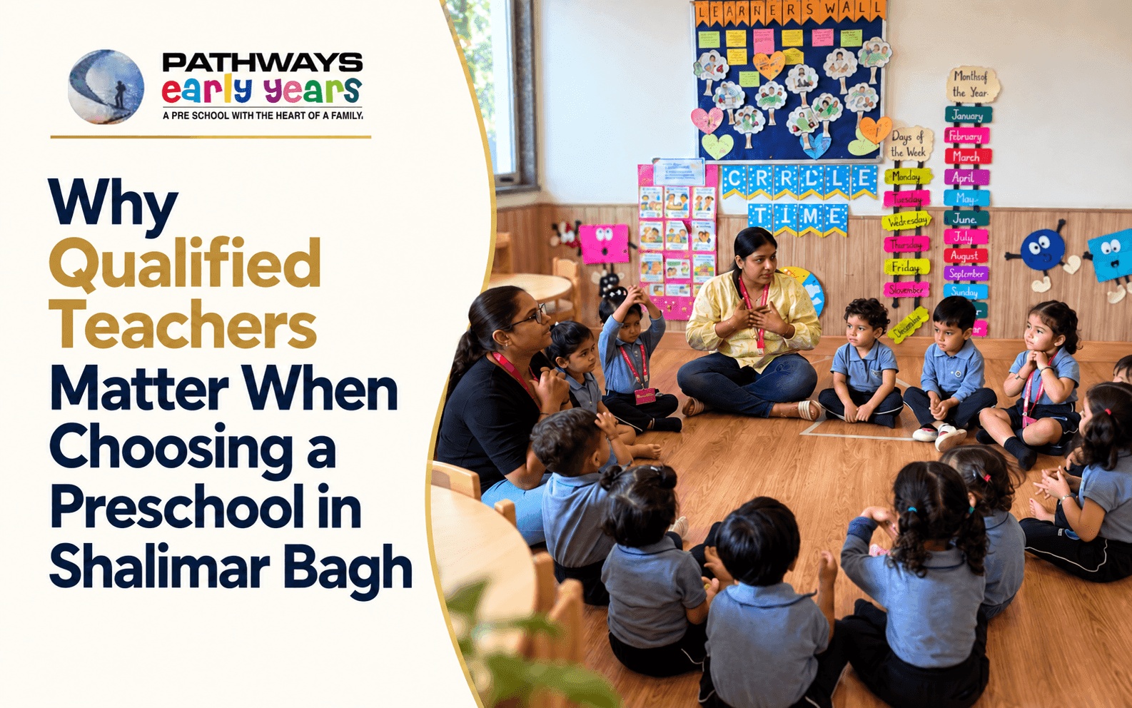 Why Qualified Teachers Matter When Choosing a Preschool in Shalimar Bagh