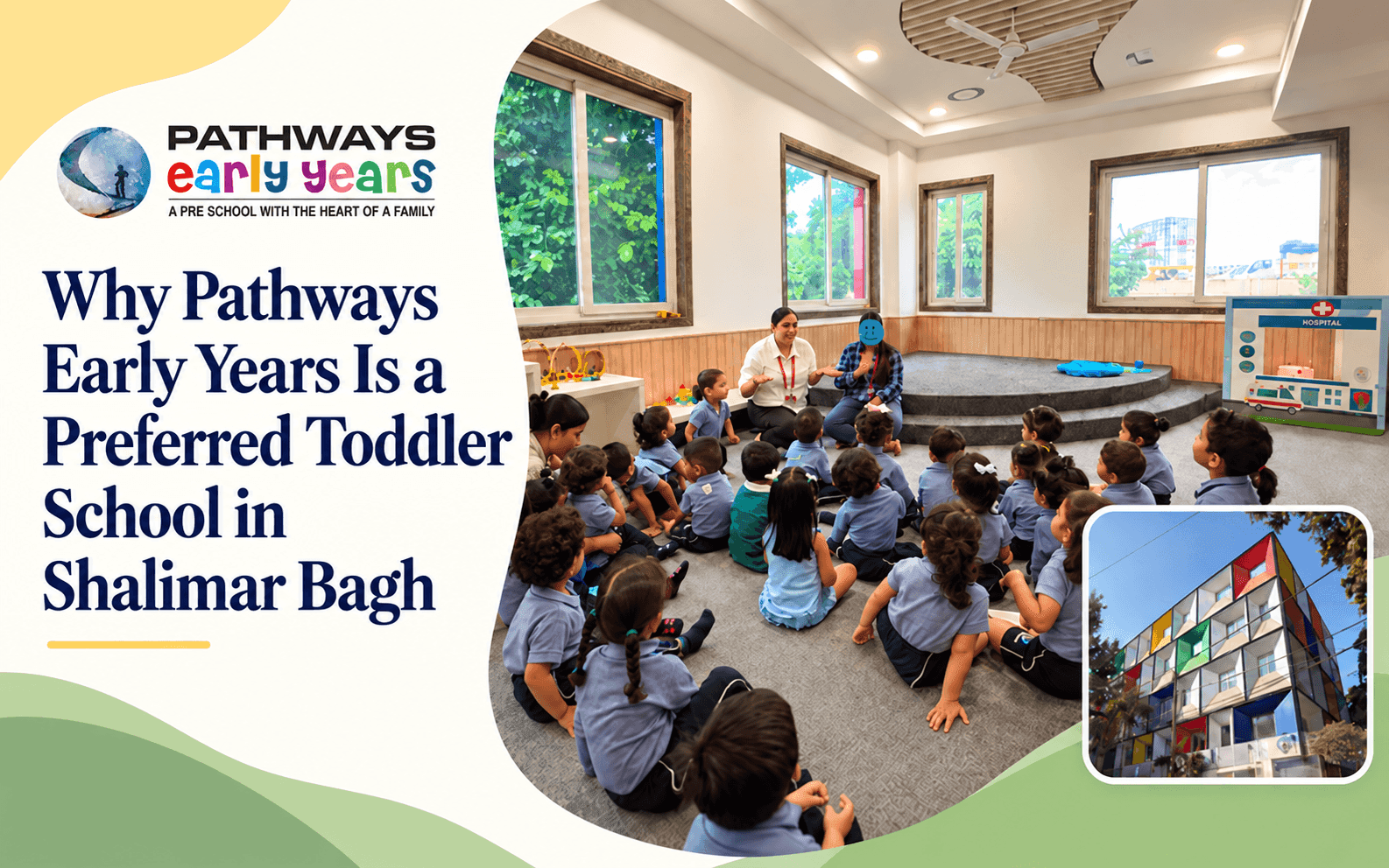 Why Pathways Early Years Is a Preferred Toddler School in Shalimar Bagh