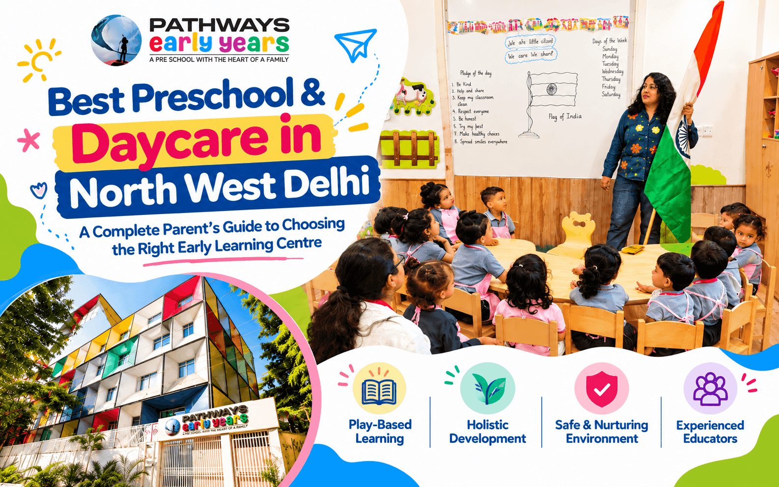 Best Preschool & Daycare in North West Delhi: A Complete Parent's Guide to Choosing the Right Early Learning Centre