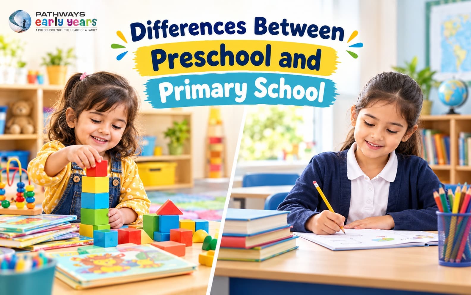 Differences Between Preschool and Primary School: A Parent’s Guide